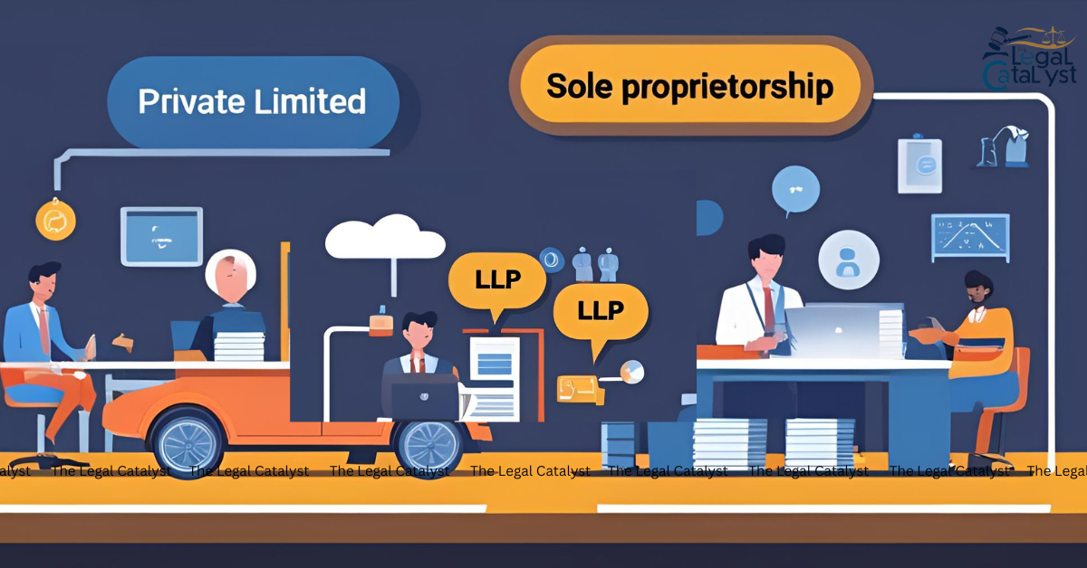 Private Limited vs. LLP vs. Sole Proprietorship