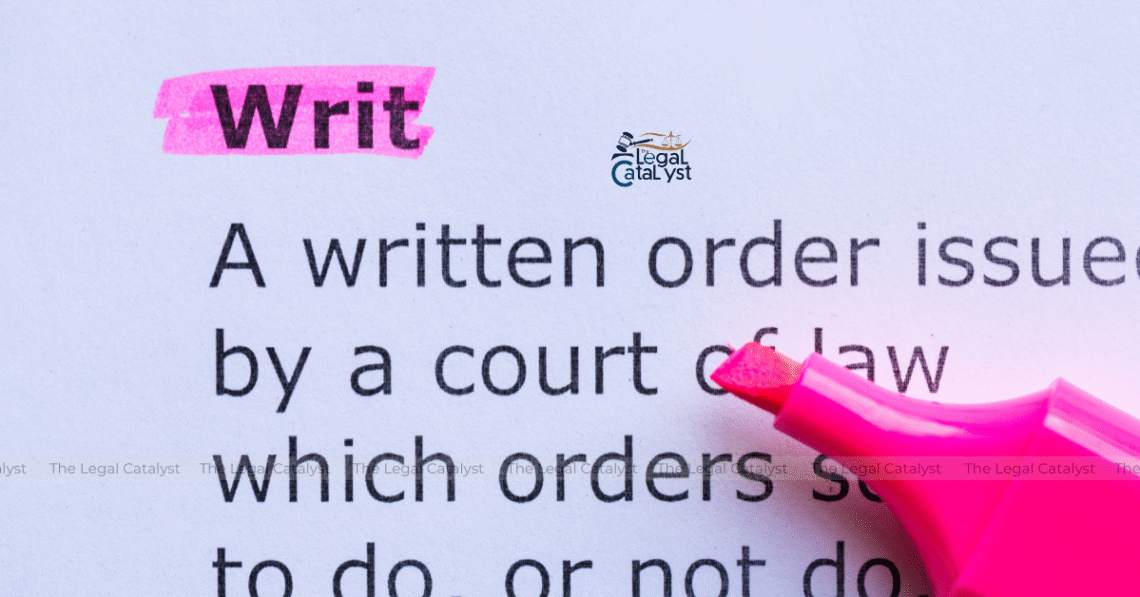 Writs in India