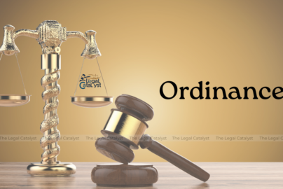 Ordinance-Making Power of the President and the Governor