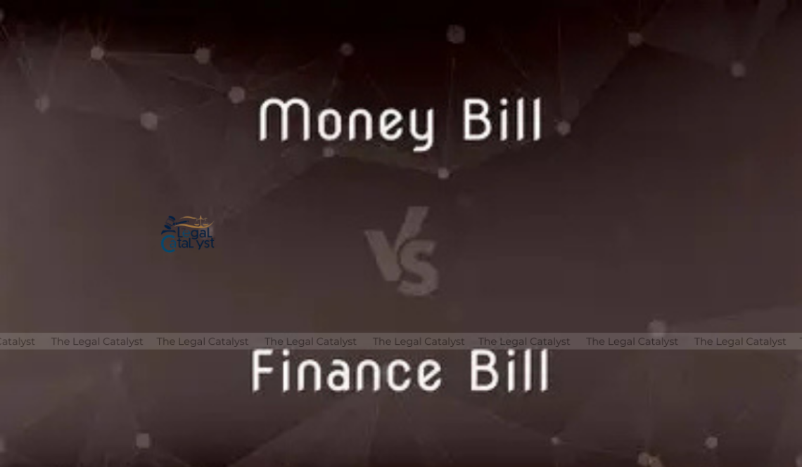 Money Bill vs Finance Bill