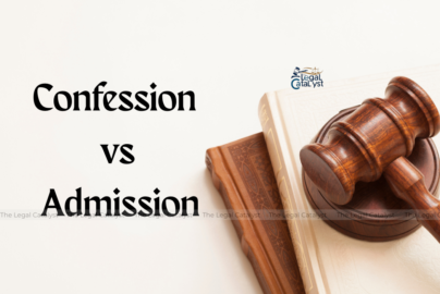 Confession vs Admission