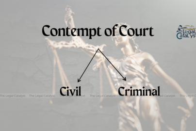 Contempt of Court – Civil and Criminal