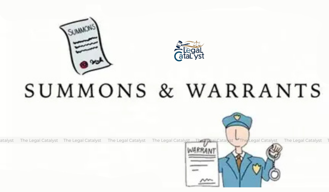 summons v warrent