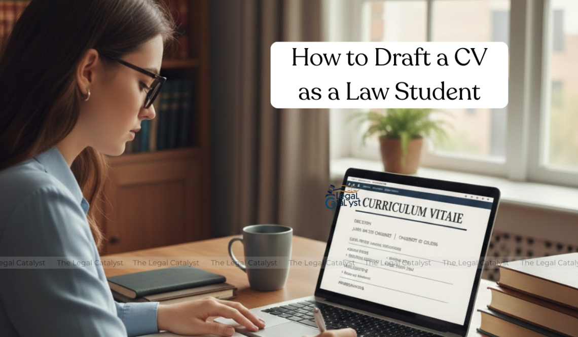 How to Draft a CV as a Law Student