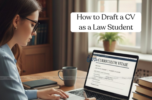 How to Draft a CV as a Law Student